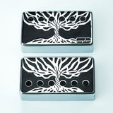 Guyker PC013 50-52MM Cool Humbucker Cupronickel Material Guitar Pickup Covers Set, view 2