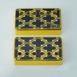 Guyker PC015 50-52MM Cool Humbucker Cupronickel Guitar Pickup Covers Set, view 3