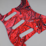 Guyker PG003 11-hole S/S/S Modern Resin Pickguard for ST, view 4