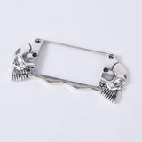 PR003 Guyker Flat Metal Humbucker Pickup Mounting Ring, view 6