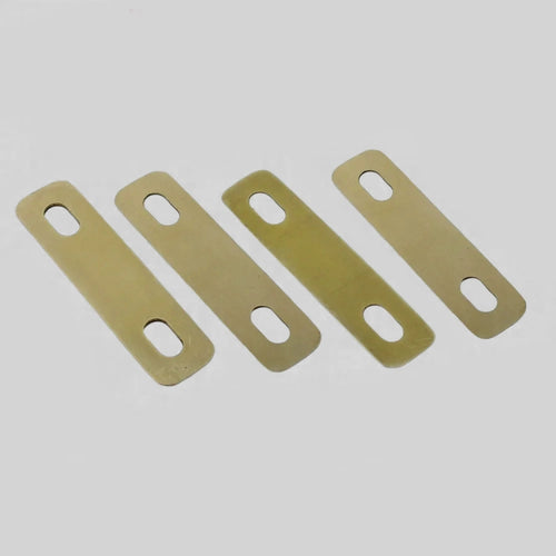 Guyker Ready to Ship (US) | 4Pcs Connection Guitar Neck Plate Guitar Neck Shim Heightening Gasket  Bass Instrument Accessories Tool Brass