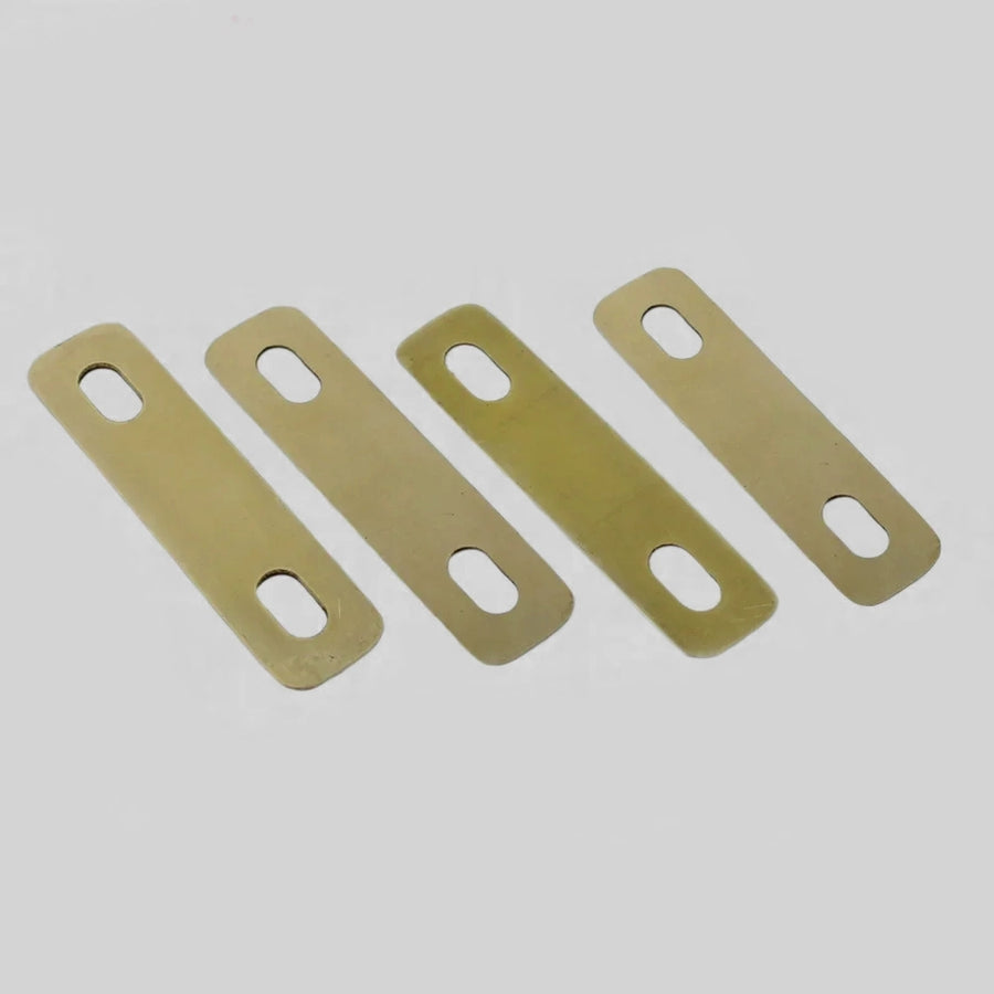Guyker Ready to Ship (US) | 4Pcs Connection Guitar Neck Plate Guitar Neck Shim Heightening Gasket Bass Instrument Accessories Tool Brass