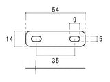 Guyker Ready to Ship (US) | 4Pcs Connection Guitar Neck Plate Guitar Neck Shim Heightening Gasket Bass Instrument Accessories Tool Brass, view 4