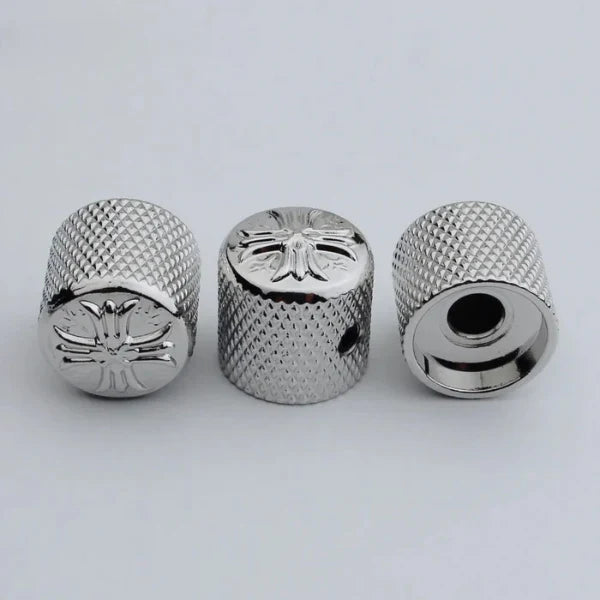 Guyker Ready to Ship (US) | CKB015 Potentiometer Knob Cruciform Surface Inner Diameter 6MM For Electric Guitar or Bass Accessories