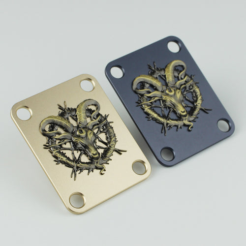 Guyker Ready to Ship (US) | Custom Neck Plate GN009 Aluminum Alloy Material 4 Holes Replacement