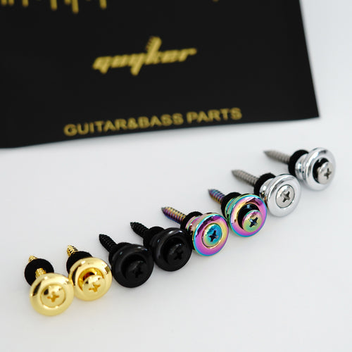 Ready to Ship (US) | GE001 Guyker Strap Button Replacement Guitar Bass Zinc Alloy