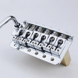 Ready to Ship (US) | GG1013A Guyker Chrome Black Gold Guitar Tremolo Bridge String Spacing 10.8MM With Tremolo System Saddle And Brass Block, view 3