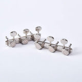 Guyker Ready to Ship (US) | GK-15NSP Nickel Locking Tuning Pegs 3R+3L Machine Heads, view 2