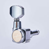 Guyker Ready to Ship (US) | GK-434SP 6 Right Hand In-line Guitar Tuning Key Pegs No Screws, view 4