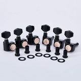 Guyker Ready to Ship (US) | GK-434SP 6 Right Hand In-line Guitar Tuning Key Pegs No Screws, view 5