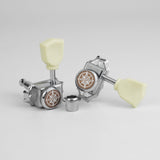 Guyker Ready to Ship (US) | GK-44SP 3R3L Locking String Vintage Deluxe Tuning Pegs, view 2