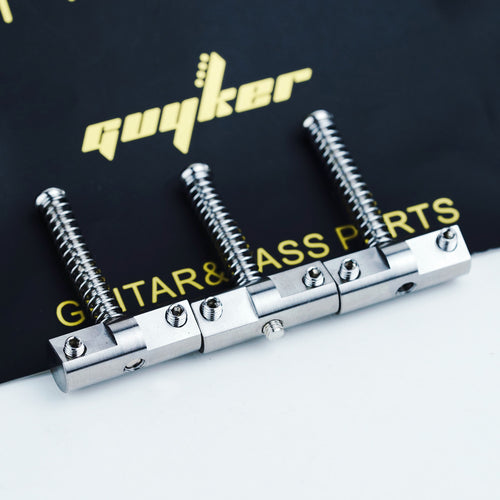 Ready to Ship (US) |Guyker 10.8mm Titanium Alloy Compensated Saddles - Wilkinson TL Guitar Bridge Replacement MZ001