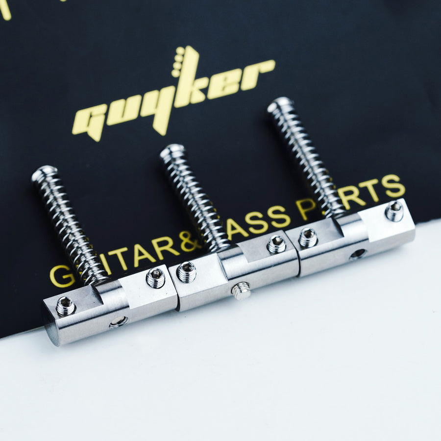 Ready to Ship (US) |Guyker 10.8mm Titanium Alloy Compensated Saddles - Wilkinson TL Guitar Bridge Replacement MZ001