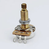 Ready to Ship (US) | GUYKER A500K Brass Long Shaft Potentiometer For LP Guitar, view 3