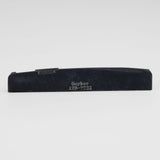 Ready to Ship (US) | Guyker Bone Nut for Acoustic Guitar Black Flat Bottom Raw Pre-Slotted Nut, view 4