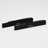 Ready to Ship (US) | Guyker Bone Nut for Acoustic Guitar Black Flat Bottom Raw Pre-Slotted Nut, view 5