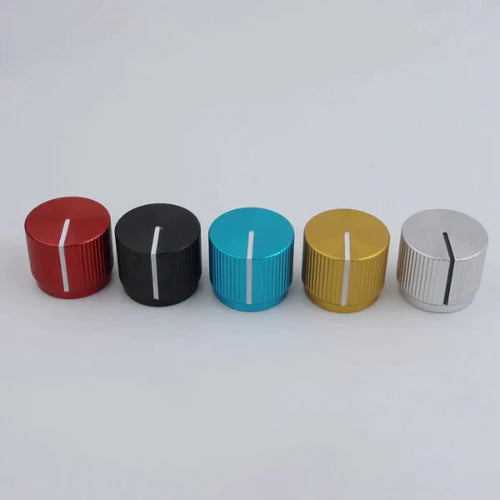 Ready to Ship (US) | Guyker CKB001 1 Piece Aluminum Flat Top Knob For Electric Bass Dia.6 Available In Five Colors