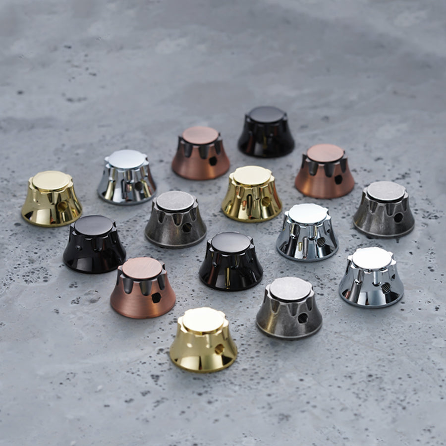 Ready to Ship (US) | GUYKER CKB013 Electric Guitar Bass Control Brass Or Zinc Alloy Knobs Dia. 6mm