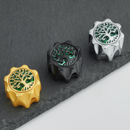 Ready to Ship (US) | Guyker CKB034 Control Knob Tree of Life Top 6.3mm for Electric Guitar & Bass