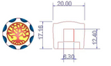 Ready to Ship (US) | Guyker CKB034 Control Knob Tree of Life Top 6.3mm for Electric Guitar & Bass, view 5
