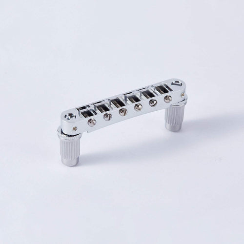 Ready to Ship (US) | Guyker Electric Guitar Saddle Bridge Brass Saddles Zinc Base GM003