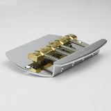 Ready to Ship (US) | Guyker GB1007 4-String Bass Bridge with Brass Saddles for Bass Guitar, view 4