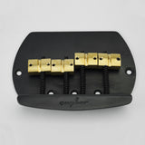 Ready to Ship (US) | Guyker GB1007 4-String Bass Bridge with Brass Saddles for Bass Guitar, view 6