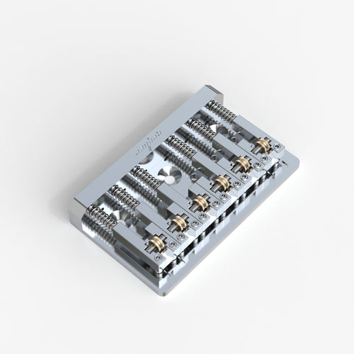Ready to Ship (US) | Guyker GG-100 6-String Brass Roller Saddle Zinc Alloy Electric Guitar Bridge