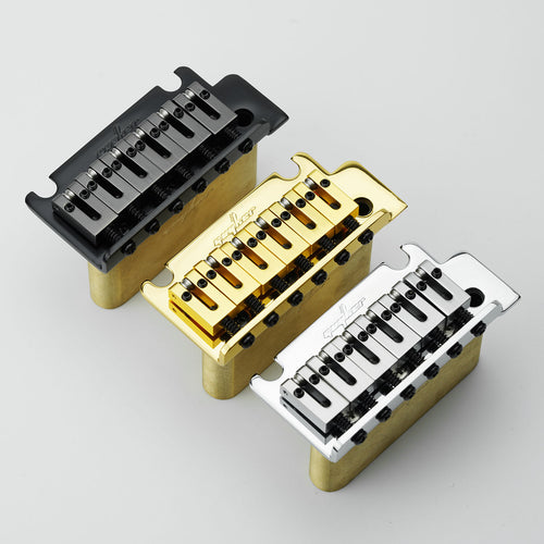 Ready to Ship (US) | Guyker GG2001 2-Point Tremolo Bridge with Brass Saddles for ST Style Electric Guitar