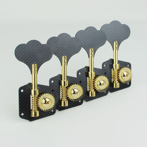 Ready to Ship (US) | Guyker GK-530T Carbon Fiber Tuning Pegs for Bass with 1:28 Gear Ratio
