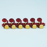 Ready to Ship (US) | Guyker GK-D-55SP Dopamine Color Locking Tuning Machine For ST TL Guitar, view 5