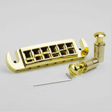 Ready to Ship (US) | Guyker GM002 Dual-Tone Adjustable Wraparound Bridge Tailpiece for Les Paul & SG Guitars, view 2