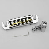 Ready to Ship (US) | Guyker GM002 Dual-Tone Adjustable Wraparound Bridge Tailpiece for Les Paul & SG Guitars, view 3