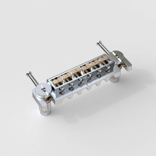 Ready to Ship (US) |  Guyker GM004 Wraparound Guitar Bridge with Locking Studs for 6-String Electric Guitar