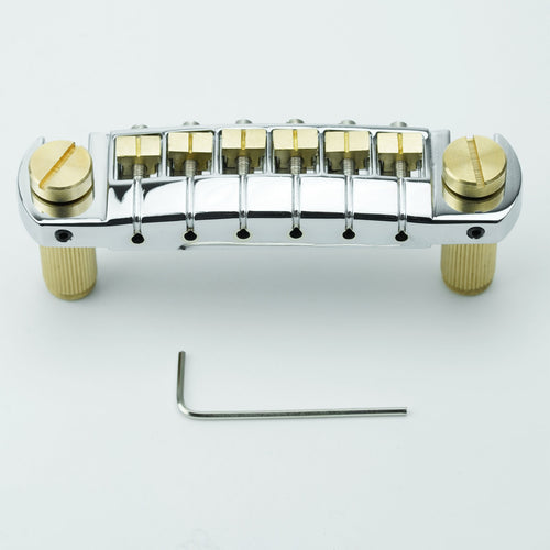 Ready to Ship (US) | Guyker GM006 Guitar Bridge Adjustable Brass and Zinc Alloy Material