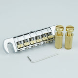 Ready to Ship (US) | Guyker GM006 Guitar Bridge Adjustable Brass and Zinc Alloy Material, view 3