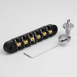 Ready to Ship (US) |  Guyker GMA-010 CNC Machined Adjustable Locking Roller Bridge Aluminum Alloy Body Brass Rollers, view 3