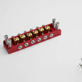 Ready to Ship (US) |  Guyker GMA-100 Roller Saddle Hardtail Bridge Rickenbacker Style for 6 & 12-String Guitar, view 3