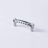 Ready to Ship (US) | Guyker Guitar Tailpiece Stop Bar Zinc Alloy with Mounting Studs GS001, view 2
