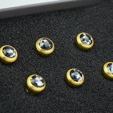 Ready to Ship (US) |Guyker GX-001 Acoustic Guitar Bridge Pins with  Silver Foil Pattern, view 4