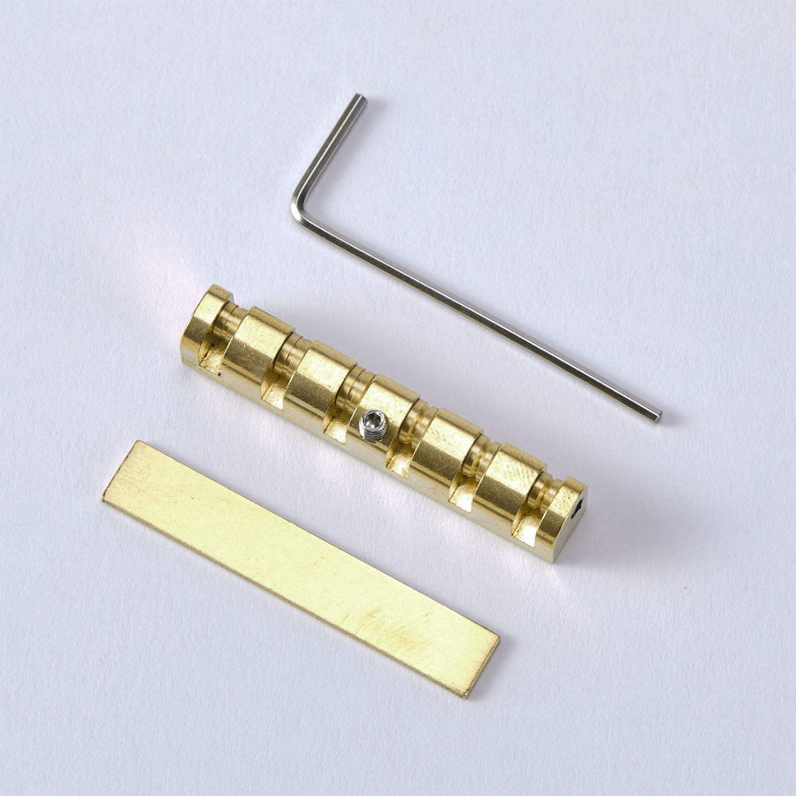 Ready to Ship (US) | Guyker Height Adjustable 43mm Brass Roller Guitar Nut Replacement for LP SG Style Electric Guitars