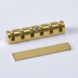 Ready to Ship (US) | Guyker Height Adjustable 43mm Brass Roller Guitar Nut Replacement for LP SG Style Electric Guitars, view 3