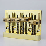 Ready to Ship (US) | Guyker Jazz Bass Bridge 4-String Machined Brass Saddles GB403, view 6