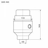 Ready to Ship (US) | Guyker KG-1004 3-Way Toggle Switch Knob Cap for Electric Guitar, view 3