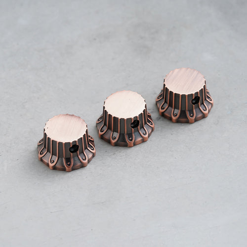 Ready to Ship (US) | Guyker NKB-002 Potentiometer Knob Set Gold Bronze Black Diameter 6MM