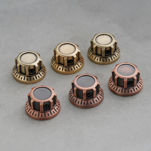 Ready to Ship (US) | Guyker NKB-007 Potentiometer Knob Set Gold Bronze Diameter 6MM