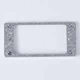 Ready to Ship (US)| Guyker PR008 Humbucker Pickup Ring for Flat Top Electric Guitar - Metal Replacement, view 2