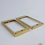 Ready to Ship (US) | Guyker pickup frame-PR001 Humbucker Pickup Mounting Rings for Electric Guitar or bass - Flat Top Design, view 3