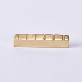 Ready to Ship (US)| Guyker Pre-Slotted Brass Nut for 6-String Electric Guitar For ST & LP, view 2