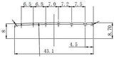 Ready to Ship (US)| Guyker Pre-Slotted Brass Nut for 6-String Electric Guitar For ST & LP, view 4